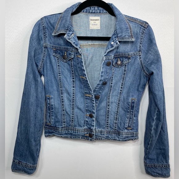 Old Navy Other - Old Navy Jacket Girl's XL Casual Classic Denim Wardrobe Basics Essential Piece